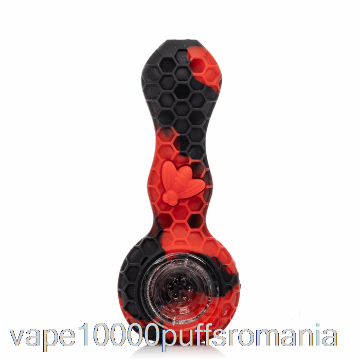 Vape Romania Stratus Bee Lingura De Silicon Crimson (negru/rosu)